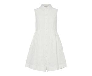 YAS Women's Yasholi SL Shirt Dress S. Noos, Star White, M