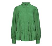 YAS Women's Yaspala LS Shirt S. Noos Blouse, Fern Green, M