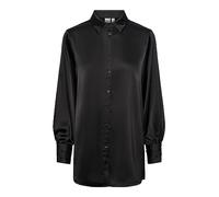 YAS Women's Pella LS Shirt S. Noos Blouse, Black, M