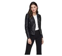Yas Sophie Leather Jacket Black XL Woman