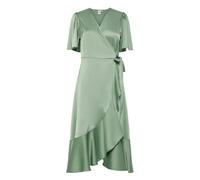 YAS Women's Yasthea 2/4 Midi Wrap Dress S. Noos, Loden Frost, XXL