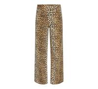 YAS Women's Leonora Hw Denim Jeans Noos, Nomad/AOP:w. Leo, 30W x 32L