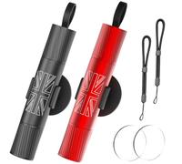 Yasco Safe Hammer Car Hammer Seatbelt Cutter Window Breaker Emergency Escape Tool, Under Water Safehammer Glass Breaker (Black+Red)
