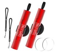 Yasco Safe Hammer Car Hammer Seatbelt Cutter Window Breaker Emergency Escape Tool, Under Water Safehammer Glass Breaker (Red 2PCS)