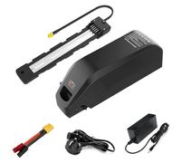 Yasco (UK Warehouse) 48V 25Ah Ebike Battery Down Tude Rechargeable Lithium Battery for Electric Bike Conversion Kit with Charger, 40A BMS Protection, 48v 25Ah HN06 (0-1500w)