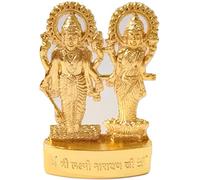 Yash & Co Laxmi Vishnu Idol Lakshmi Vishnu Statue Mixed Metal 6.5 cm Height Energized