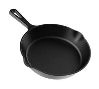 YASHE 20CM Cast Iron Frying Pan, Black Skillet, Heavy-Duty Egg Pan for Fried Eggs, Omelettes & More, Oven-Safe Cast Iron Cookware