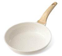 YASHE 9 Piece Pots and Pans Sets with Removable Handles, Non-Stick Cookware Set, White Granite Induction Cookwar,Stackable and Space-Saving Design