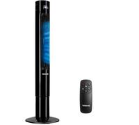 YASHE 43" Quiet Tower Fan with Remote Control, 28dB Bladeless Cooling Fan for Bedroom, 85° Oscillating Floor Fan, 12H Timer, 3 Modes & 3 Speeds, LED Display, Space-Saving Standing Fan for Home/Office