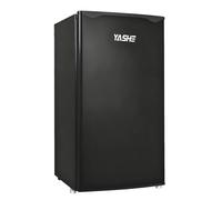 YASHE 92L Mini Fridge with Freezer, Single Door Compact Refrigerator, Small Fridge with Adjustable Thermostat, Large Capacity, Reversible Door, Mini Refrigerator for Bedrooms, Offices, Dorms