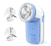 YASHE Electric Fabric Shaver, Bobble Remover for Clothes, Portable Fast Electric Lint Remover, Efficient Debobbler for Clothes, Furniture, Blankets with 2 Extra Blades