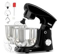 YASHE Stand Mixer, 4.5+5L 1500W Food Mixer for Baking, 10+P Speed Tilt-Head Cake Mixer with Dough Hook, Beater & Whisk, Dishwasher Safe