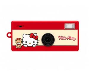 Yashica Hello Kitty Funtastic digital camera keychain Red | Keychain Display 1080P
