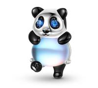 YASHUO Animal Bracelets for Women Sterling Silver Birthday Christmas Charms (Panda -A)