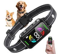 Yaskyly Dog Bark Collar for Large Medium Small Dogs 6-150lbs, Anti Barking Collar Dog Training Collar with 4 Training Modes, IP67 Waterproof No Bark Collar Rechargeable with 8 Adjustable Sensitivity