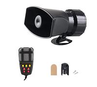 yasoe 12V 7 Sounds 120DB Wireless Electronic Siren Loud Car Warning Alarm Fire Siren Horn Car Accessories