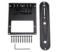 yasoe Bridge and Control Plate for TL Guitar with Streamlined Design for Enhanced Guitar Performance