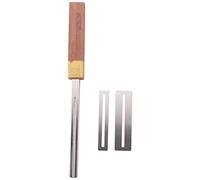yasoe Guitar Fret Crowning File,Fret Edge File,Fret End Rounded Tool,Three Radius Slot&File,Multi-Function Guitar Fret Tools