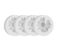 yasoe Silicone Flower Molds 3D Flower Fondant Chocolate Cake Decoration Mold Casting Polymer Clay Craft