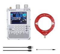 yasoe TEF6686 Radio DP-666 Full Band FM/LW/MW/SW Shortwave Radio ESP32 RDS 2.8 Inch IPS Touch Screen +Loop Antenna Kit