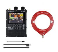 yasoe TEF6686 Radio High Sensitivity Full Band Radio FM/LW/MW/SW 2.8inch IPS TouchScreen Support Firmware Upgrade with Antenna