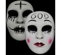 YASOKEZO The Purge Mask Horror Eradicate Killer Anarchy Halloween Party Scary Mask