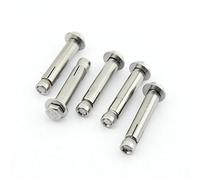 Yasorn 5-Pack Stainless Steel External Hex Nut Expansion Bolt Sleeve Anchor M8x60mm