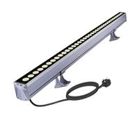 Yasotek Wall Washer Light, 36W 4000k Neutural White 230v 1 Meter 4800lm Led Wall Washer Light Bar, IP65 Waterproof Wall Wash Light for Church Landscape Yard Garden Building Lighting Projects