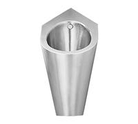YASS 304 Stainless Steel Wall Mounted Triangular Urinal, Male Sanitary Ware Public Toilet Urinal,Public Toilet for Homes, Hotel
