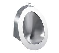 YASS Wall-mounted men's flushing urinal, 304 stainless steel toilet/commercial men's adult urinal bathroom toilet, male sanitary ware public urinal