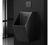 YASS Wall Mounted Sensor Urinal, Household/Commercial Men's Adult Urinal Bathroom Toilet, for Bathrooms, Hotels, Shopping, Assembly Required
