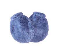 YASSINHE English Stirrup Covers Stirrup Bag Equine Coral Fleece-BIUE