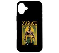Yasuke African Samurai Black Martial Arts Japanese History Case for iPhone 16 Plus