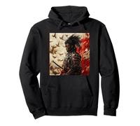 YASUKE Afro Samurai Seven Virtues of Bushido Code Pullover Hoodie