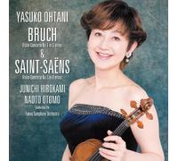 YASUKO OTANI - Yasuko Ohtani - Bruch: Violin Concerto No.1 / Saint Saens: Concerto No.3 [Japan CD] KICC-997