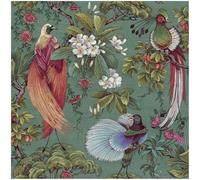 Yasuni Green Wallpaper - Bold Vibrant - 10.05m x 53cm Roll - Contemporary Versatile Sophisticated - Bedroom Living Room Lounge - Statement Feature Wall - Washable Paste The Wall