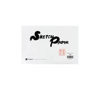 Yasutomo 6JM Rice Paper Sketch Pad, 48 Sheets, 12-1/8" x 18-1/8" Size, 0.3" Height, 12" Width, 18.1" Length