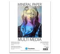 Yasutomo Mineral Paper Multi-Media Artists Pad, 11 x 14 inches, 20 Sheets (JMP400)