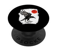 Yata no karasu T | Triple Legged Raven | Japanese Mythology PopSockets Adhesive PopGrip