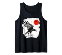 Yata no karasu T | Triple Legged Raven | Japanese Mythology Tank Top
