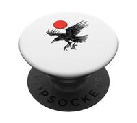 Yatagarasu T | three legged crow | Japanese mythology PopSockets Adhesive PopGrip