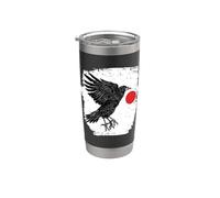 Yatagarasu T | Three Legged Crow | Japanese Mythology Stainless Steel Insulated Tumbler