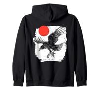 Yatagarasu T | three-legged crow | Japanese mythology Zip Hoodie