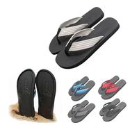 Yately Hidden Flops, Summer Beach Comfort Non Slip Sandal, Spoof Beach Flip Flops, Funny Footprint Slippers, Beach Party Punishment Props(White,5.5 UK)