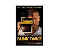YATERQKWE Blink Twice Poster Design Painting for Living Room Bed Room Wall Art Aesthetic Cover Poster 12x18inch(30x45cm) Unframe-style