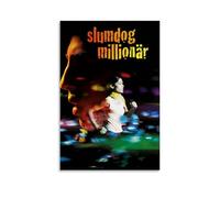 YATERQKWE Slumdog Millionaire Poster Design Painting for Living Room Bed Room Wall Art Aesthetic Cover Poster 20x30inch(50x75cm) Unframe-style