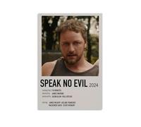 YATERQKWE Speak No Evil Poster Design Painting for Living Room Bed Room Wall Art Aesthetic Cover Poster 20x30inch(50x75cm) Unframe-style