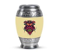 YATHABHISA Native American Human Urns, 3 Inch, Funeral Urn Ashes, Pack Of 1, Keepsake Urn For Human Ashes, Unique Urns, Urns For Ashes Adult, Adult Cremation Urns For Brother & Sister