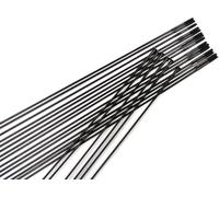 YATINGZHANG Bike Spokes Bike Spokes Super Light Pillar TB2015 14G Round Bicycle Straight Pull J-Bend Black Triple Butted Rays Stainless Steel Racing(J-bend 48pcs)