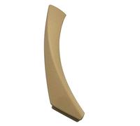 YATINGZHANG Car Interior Door Handle Upgraded Interior Door Handle Inside Or Cover Trim Replacement Fit Use for BMW 3 Series E90 E91 E92 316 318 320 325 328i 2004-2012(Beige Cover Right)